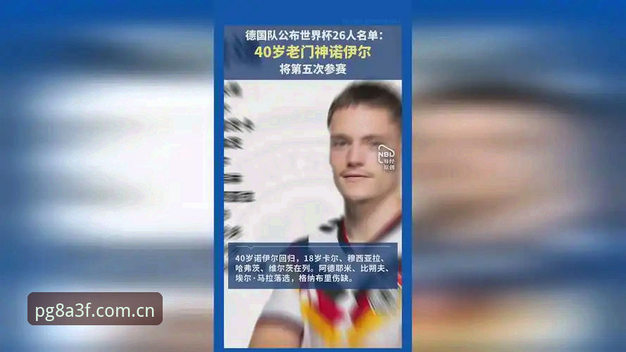 3大看点解析德国队26人世界杯名单：诺伊尔回归、18岁新星入围与PG电子平台的独家视角
